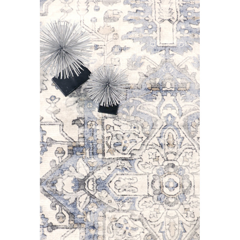 Ivory Elegance 10' x 14' Handmade Synthetic Rectangular Rug