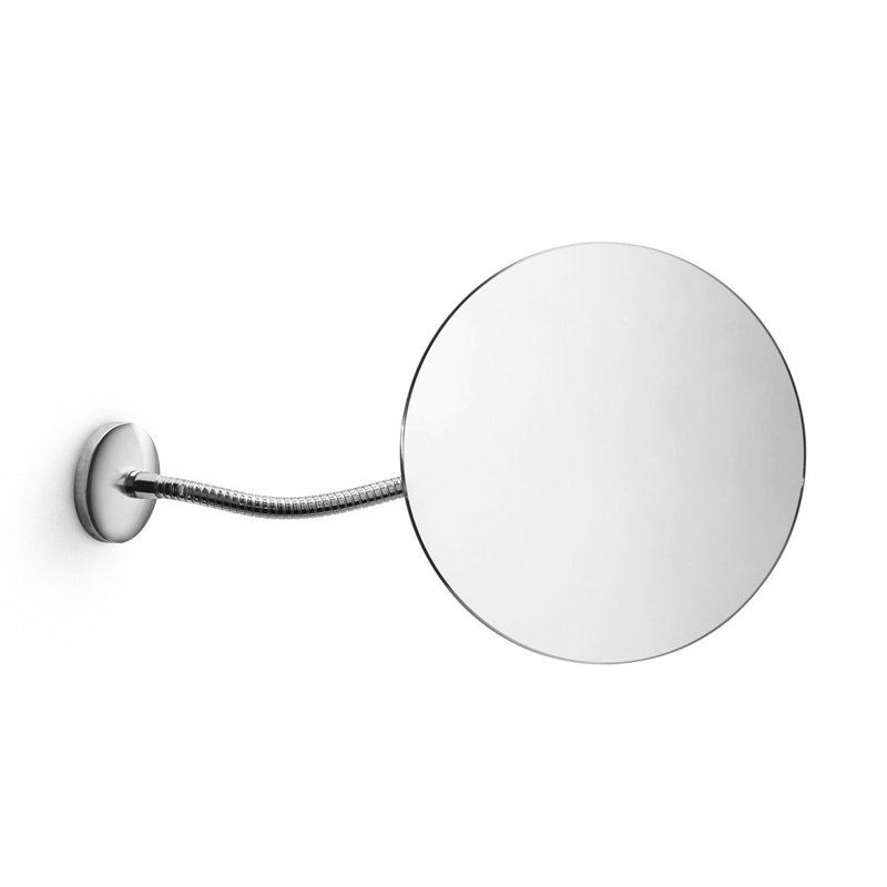 Mevedo Polished Chrome Wall Mounted Frameless Mirror