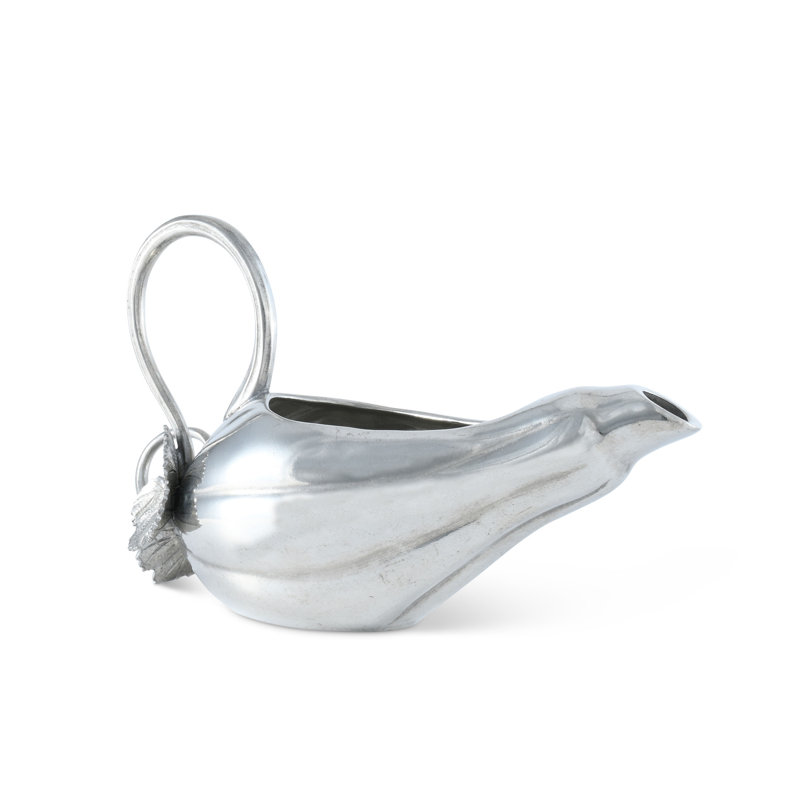 Harvest Elegance Pewter Gourd Gravy Boat, 8 oz