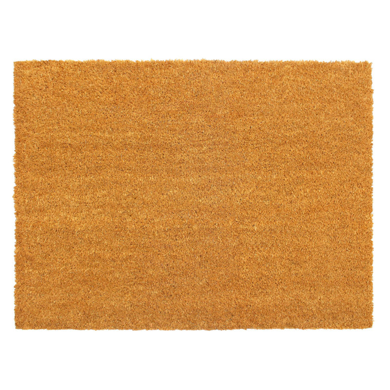 Natural Coir 36" x 48" Non-Slip Outdoor Doormat