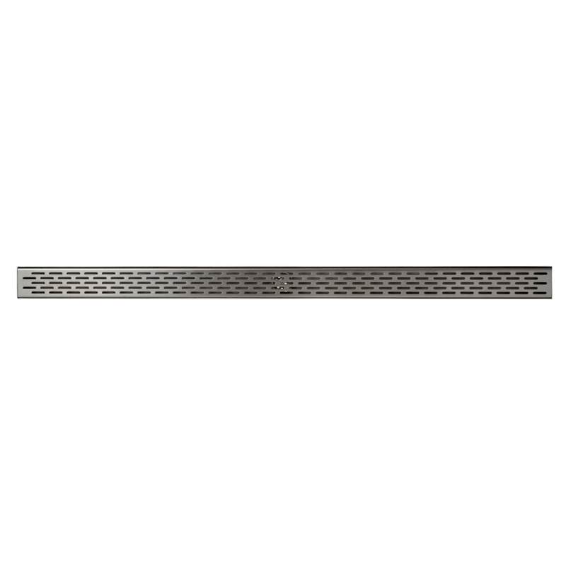 47" Stainless Steel Linear Shower Drain with Groove Holes
