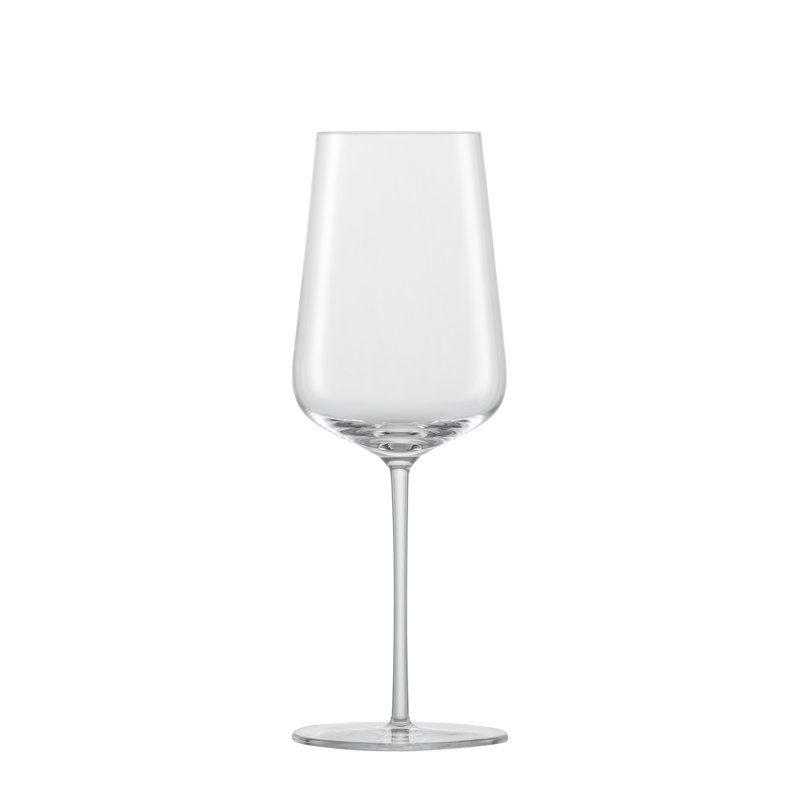 Vervino 16.5 Oz Clear Titanium Crystal Wine Glass Set of 6