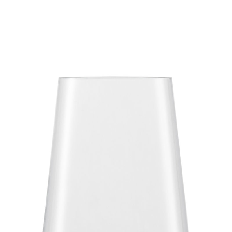 Vervino 16.5 Oz Clear Titanium Crystal Wine Glass Set of 6