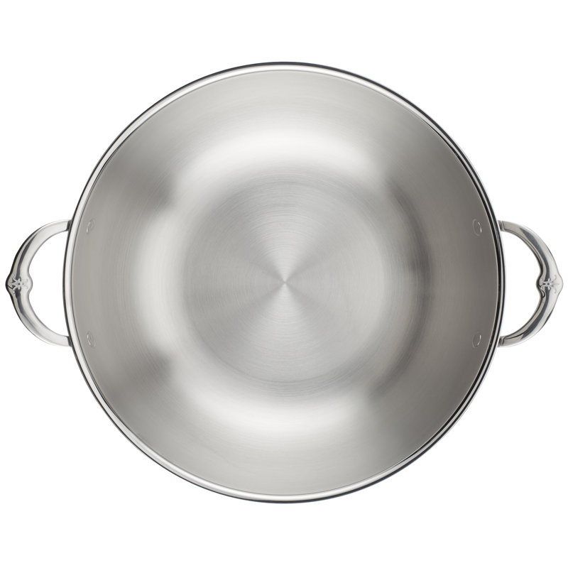 Hestan ProBond 14" Stainless Steel Wok with Lid