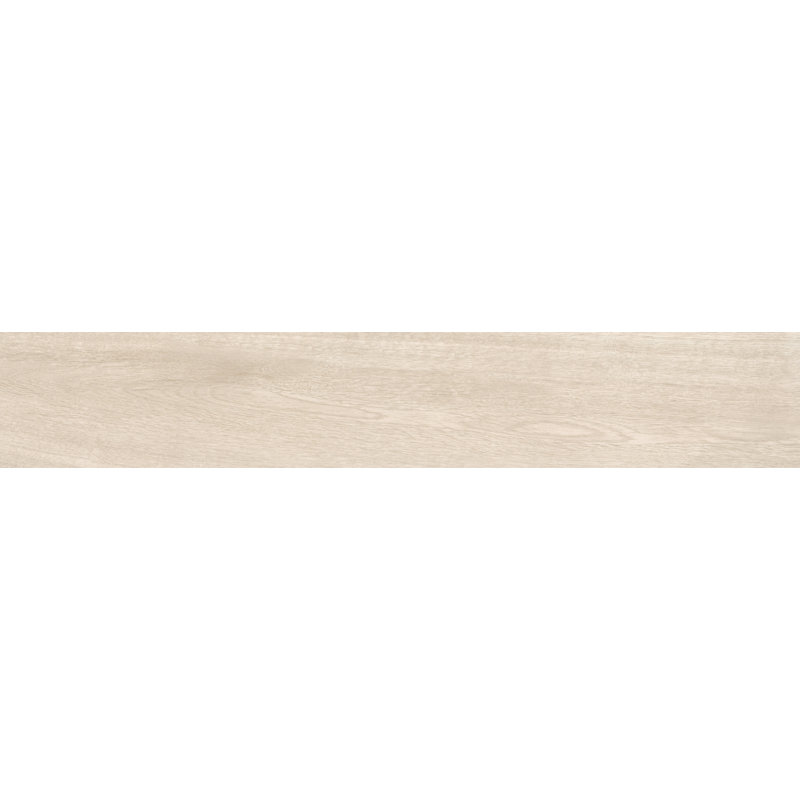BB Wood Oak White Matte Porcelain Floor and Wall Tile