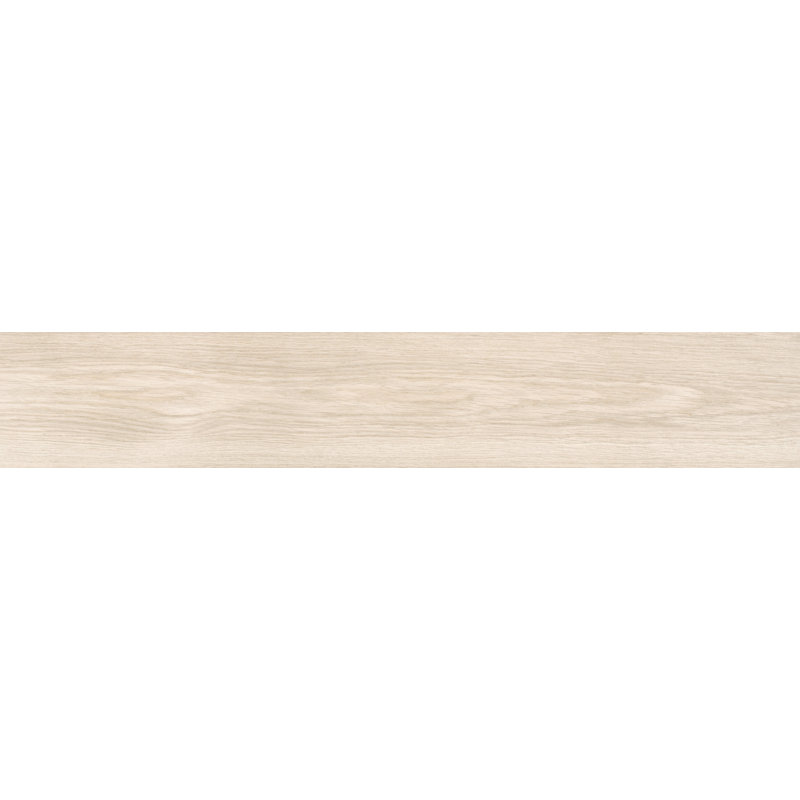 BB Wood Oak White Matte Porcelain Floor and Wall Tile