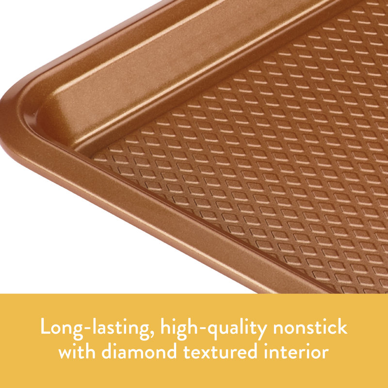 Copper Nonstick Steel Textured Sheet Pan