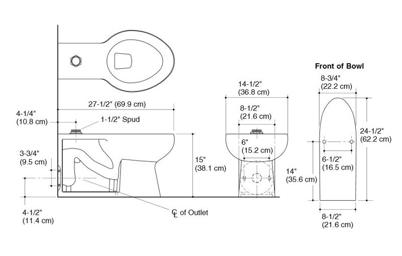 Anglesey White High Efficiency One Piece Elongated Toilet