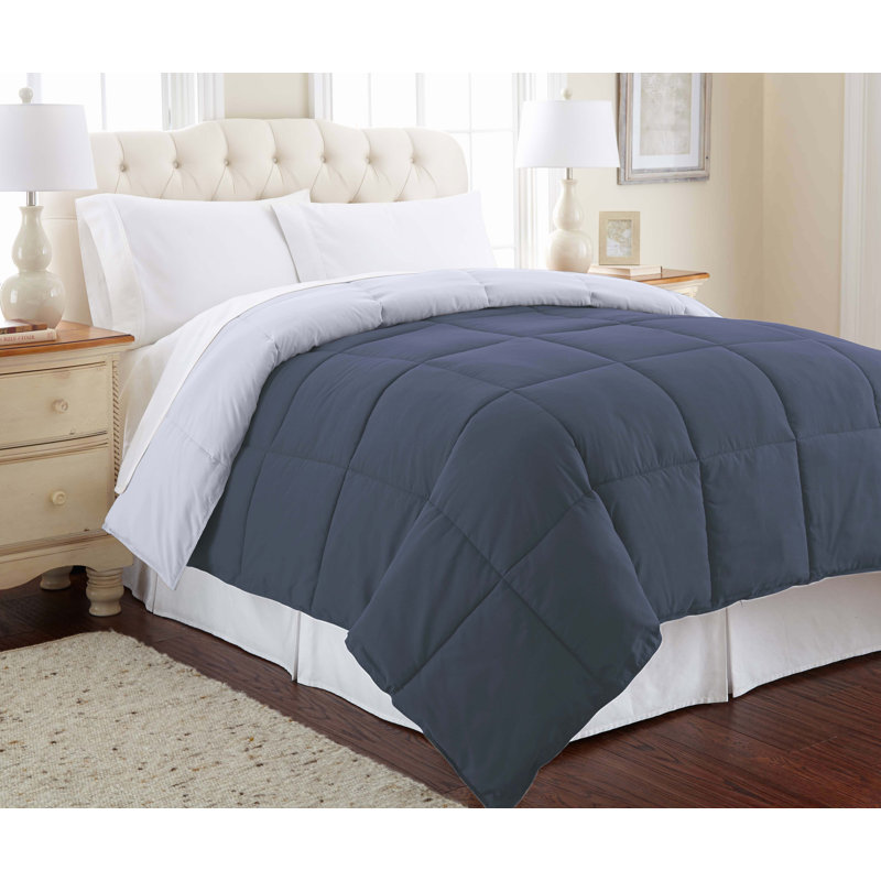 Full Denim and Cloud Reversible Down Alternative Comforter