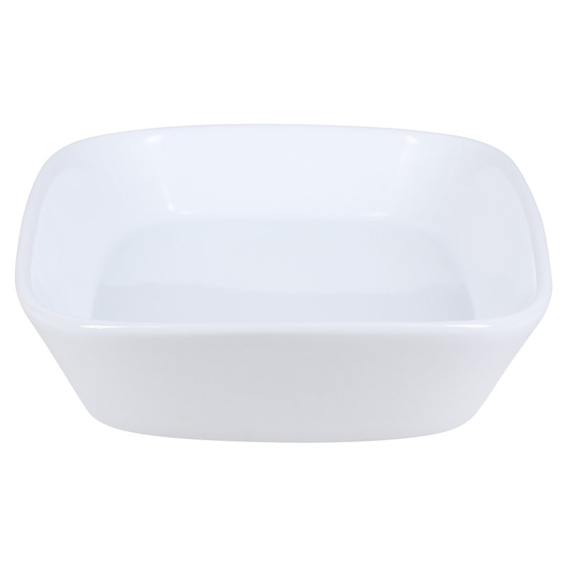 BIA Cordon Bleu Lido Porcelain 9.25" Rectangular Platters (Set of 4)