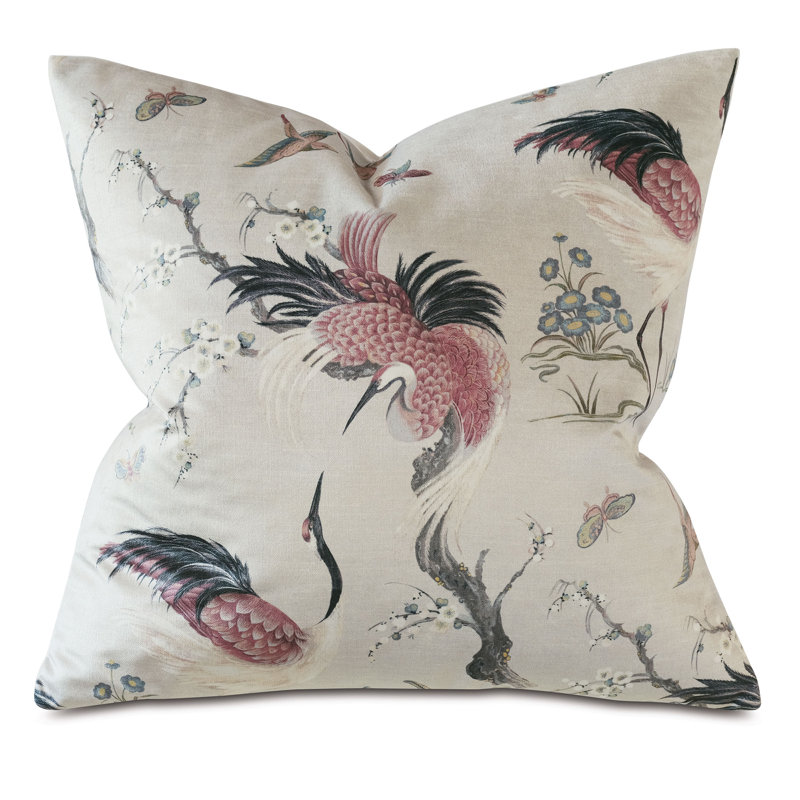 Studio 773 Square Velvet Throw Pillow with Polyester Insert