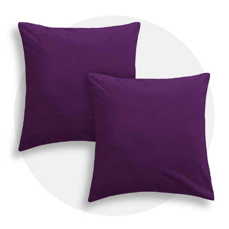 Golden Yellow Velvet 20x20 Pillow Covers Set