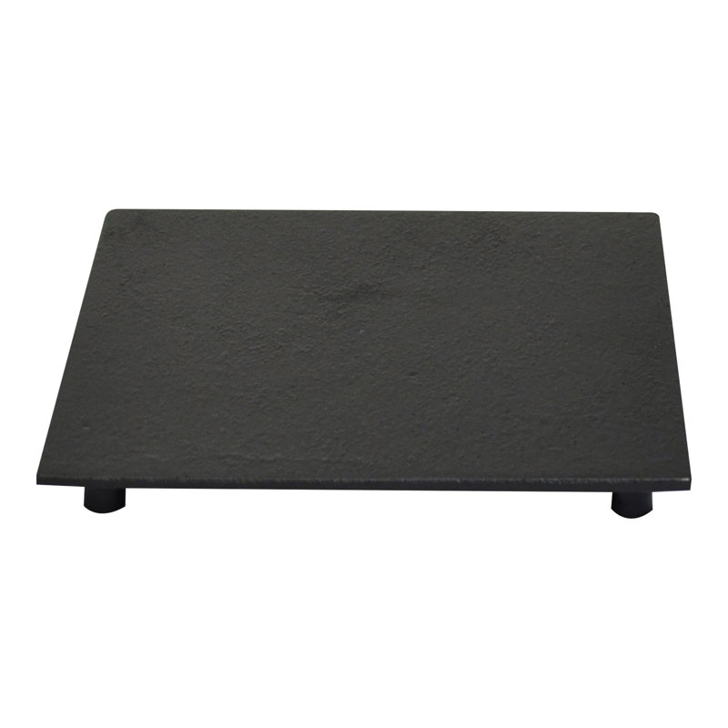Black Stainless Steel 6" Square Trivet