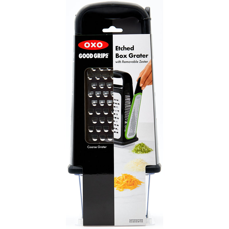 OXO Good Grips Stainless Steel Box Grater with Container