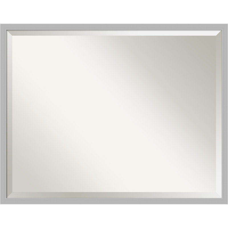 Hera Chrome Polished 23"x29" Bathroom Vanity Wall Mirror