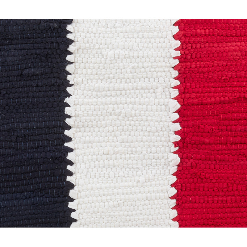 Americana Patriotic Cotton Striped Rectangle Placemats