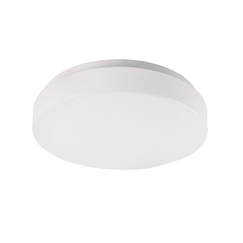 EcoLite 13'' White Aluminum LED Flush Mount with 5-CCT Switch