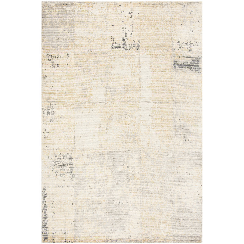 Tiffany Abstract Hand-Knotted Wool & Viscose 6' x 9' Rug