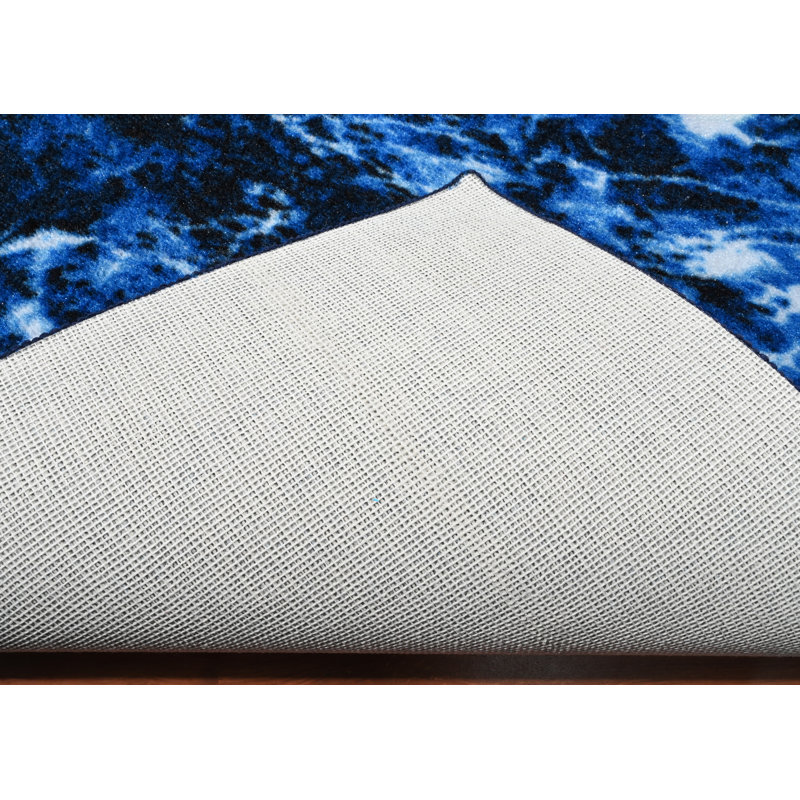 Aqua Elements Camouflage 4' x 6' Tufted Synthetic Area Rug