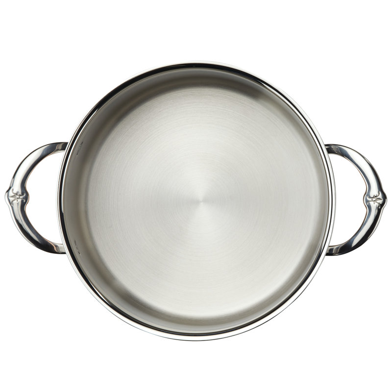 Copper and Stainless Steel 6 Quart Induction Stock Pot