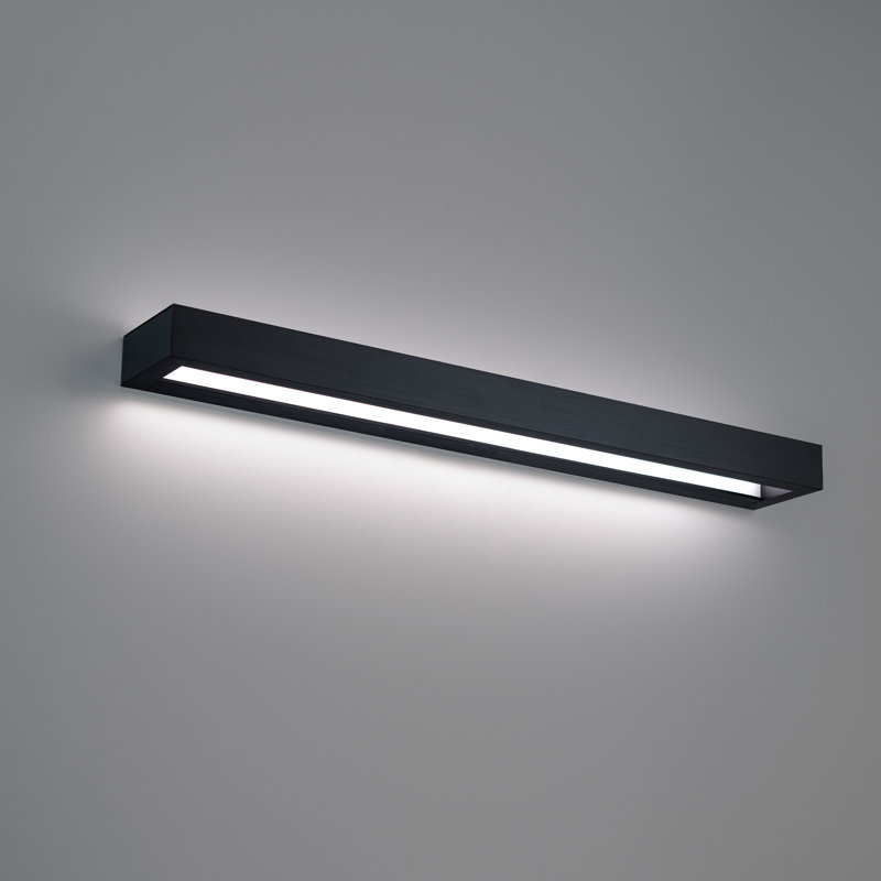 Black Dimmable Outdoor LED Vanity Light