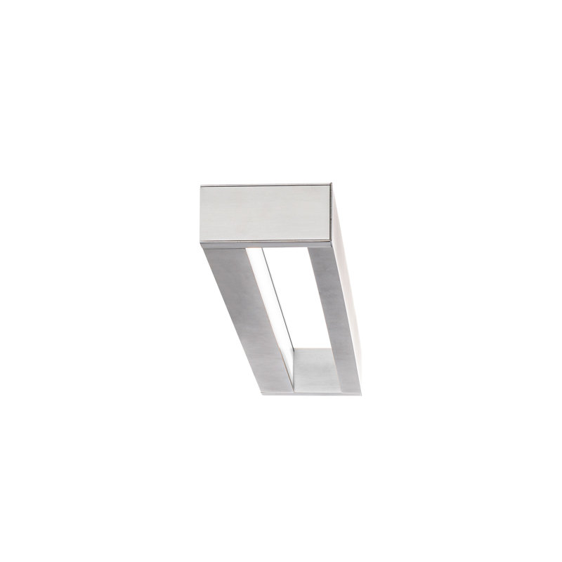 Brushed Nickel 27" Dimmable Outdoor LED Vanity Light