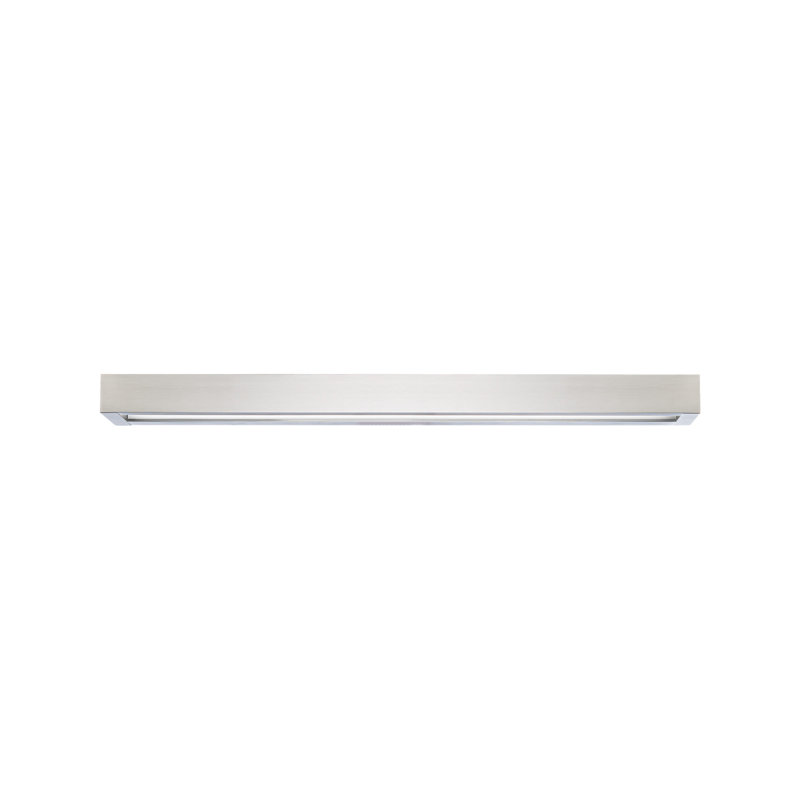Brushed Nickel 27" Dimmable Outdoor LED Vanity Light
