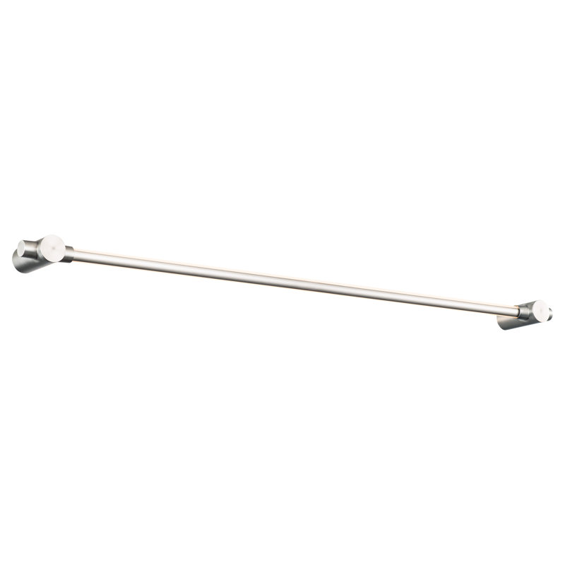 Cadence Brushed Nickel Outdoor Dimmable LED Bath Bar with Frosted Acrylic Diffuser