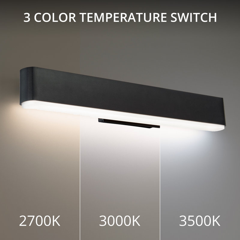 Modern Forms Dimmable LED Black Vanity Light, 23.88 in