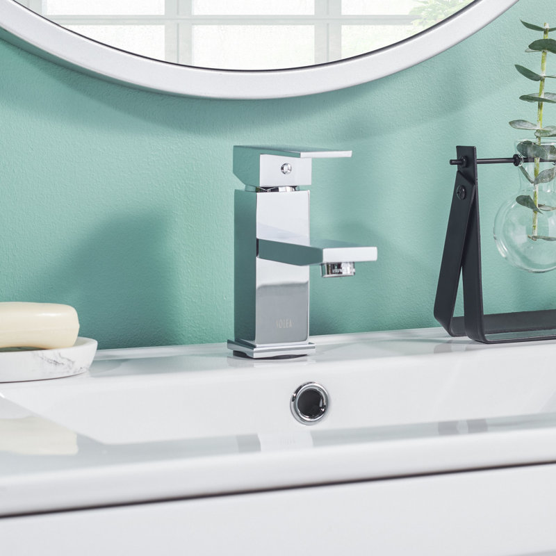 Bliss Chrome Single-Hole Low-Arc Bathroom Faucet
