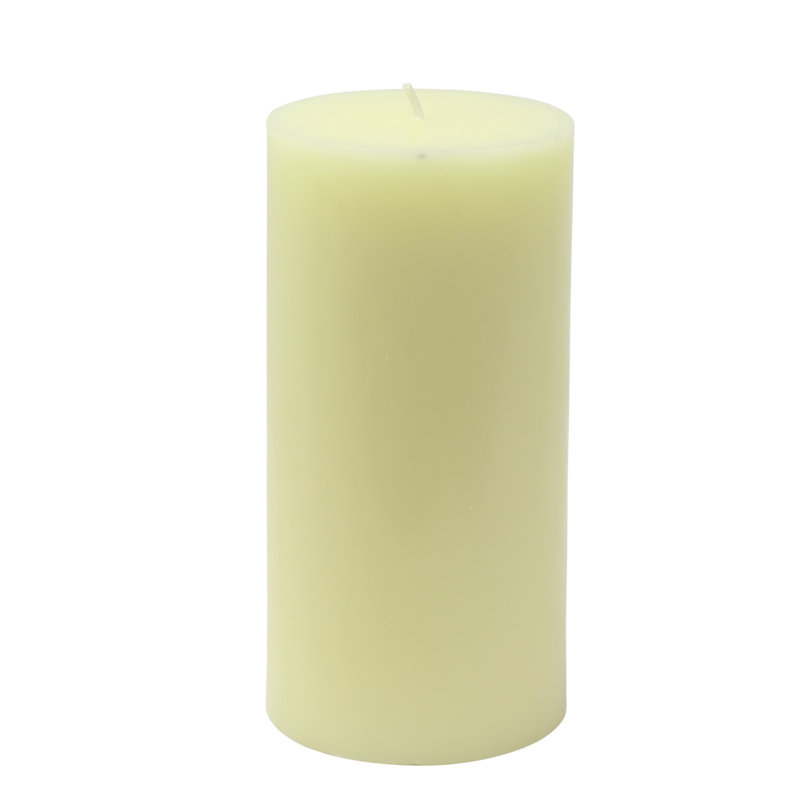 Classic Ivory Unscented Pillar Candles, Set of 12, 3" x 6"