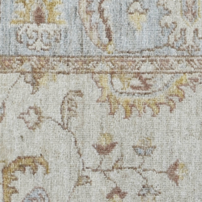 Jordan Oatmeal Easy-Care 24" x 76" Polyester Runner Rug