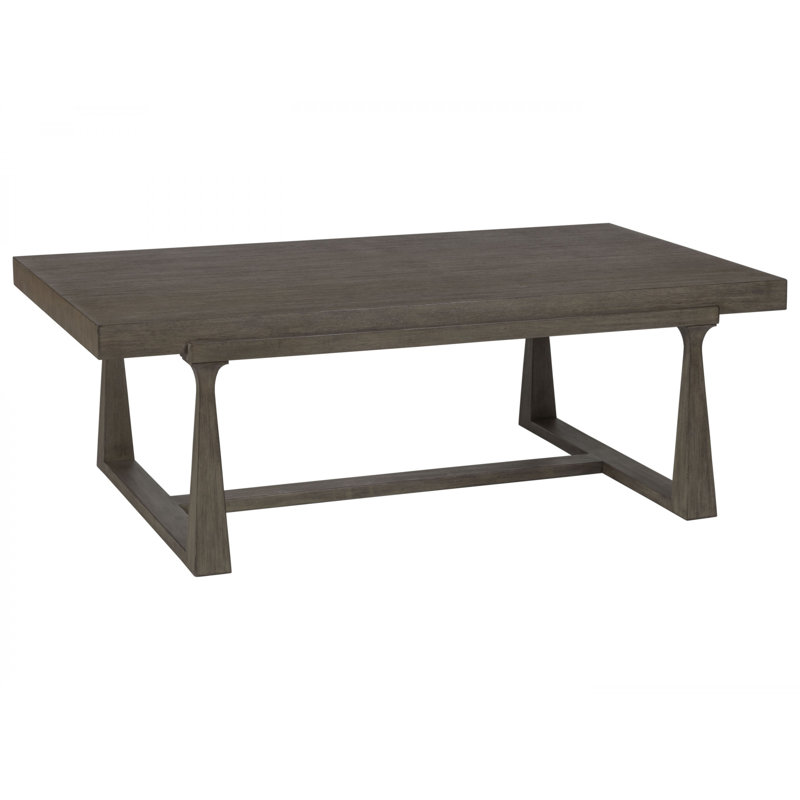 Grantland Warm Gray Grigio Mahogany Rectangular Coffee Table