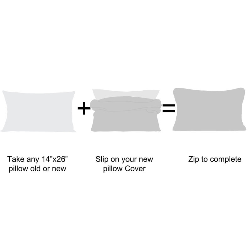 Light Brown Faux Fur 2-Piece Lumbar Pillow Cover Set
