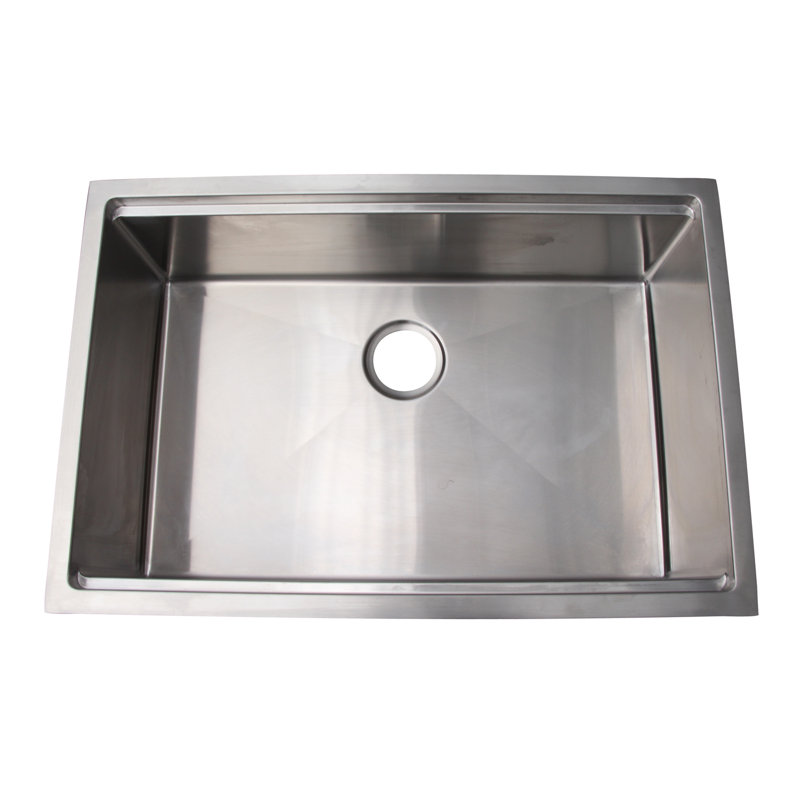 Bailey 33'' Stainless Steel Farmhouse Single Bowl Kitchen Sink