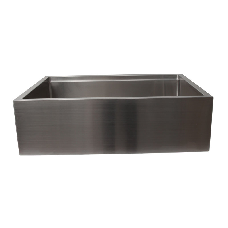 Bailey 33'' Stainless Steel Farmhouse Single Bowl Kitchen Sink
