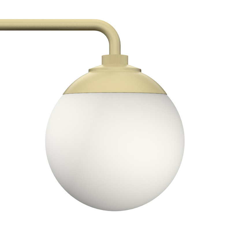 Hepburn Modern Brass 3-Light Vanity Wall Sconce