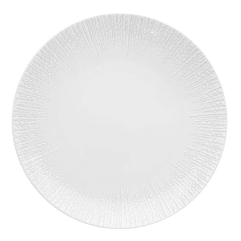 White Porcelain 20-Piece Dinnerware Set, Service for 4