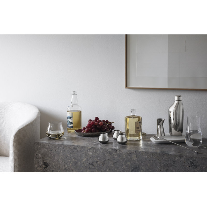 White Asymmetrical Ceramic Serving Bowl, 67.63 fl oz