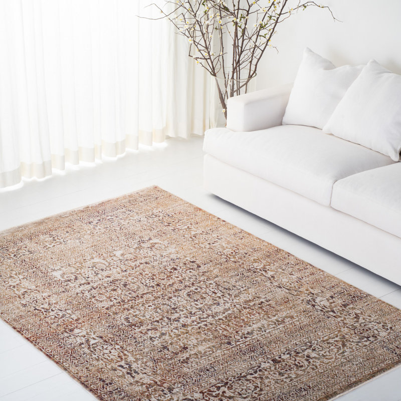 Ivory Elegance Synthetic 8'9" x 11'10" Area Rug