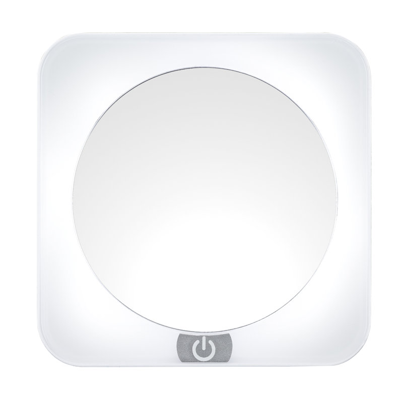 Elegant Round Countertop LED Magnifying Makeup Mirror
