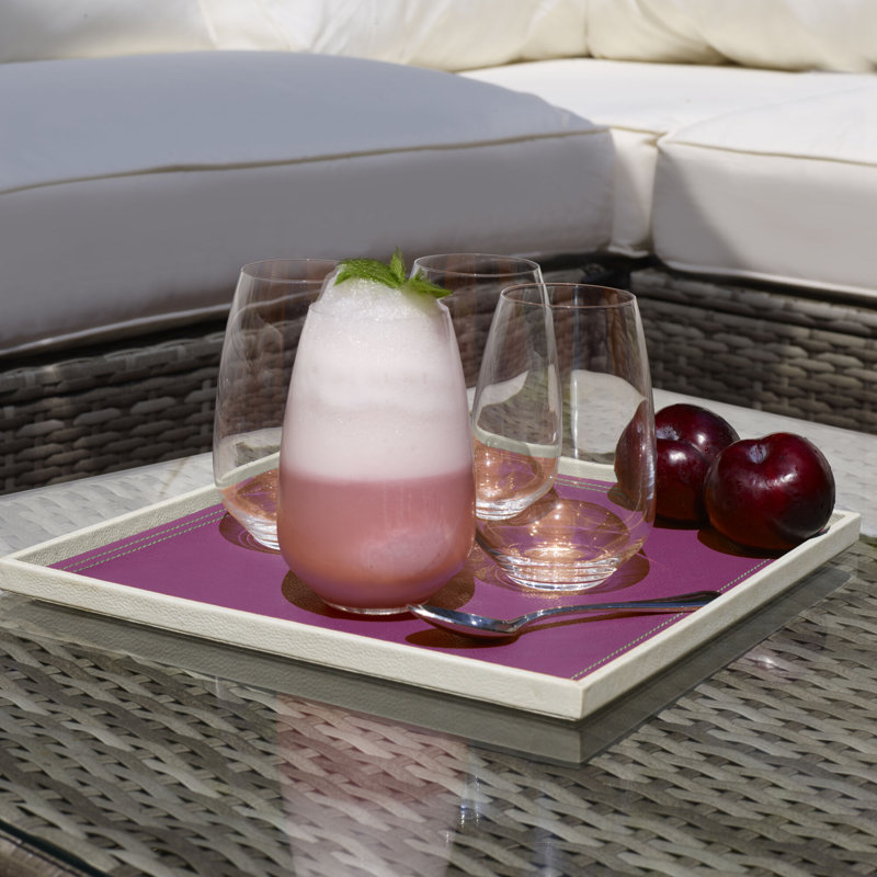 Melody Clear Lead-Free Crystal Highball Glasses Set of 4