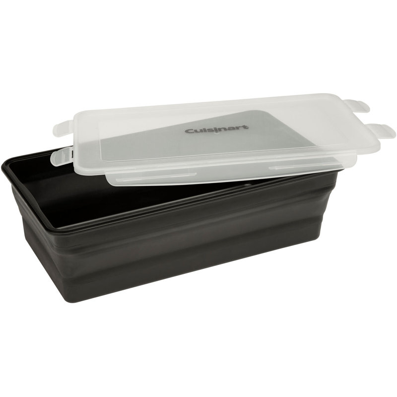 Black BPA-Free XL Collapsible Marinating Container