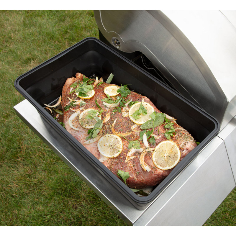 Black BPA-Free XL Collapsible Marinating Container