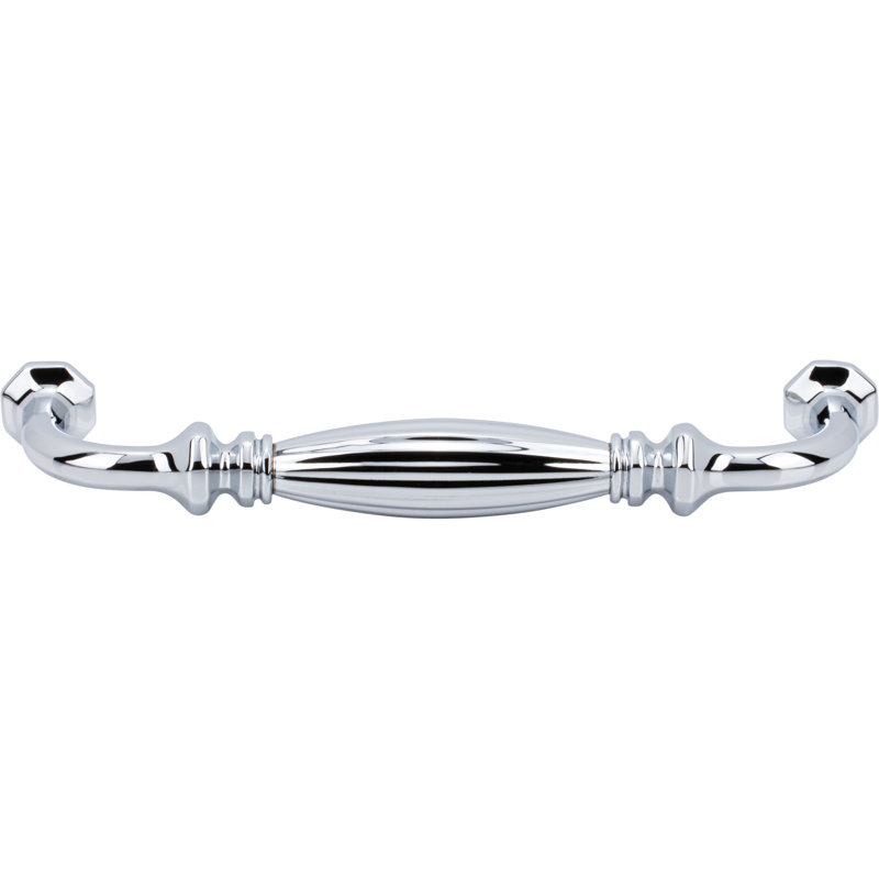 Roscato 5" Polished Chrome Traditional D Handle Pull