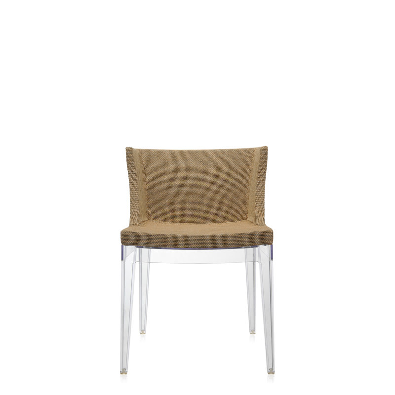 Mademoiselle Kravitz Raffia & Transparent Leather Armchair