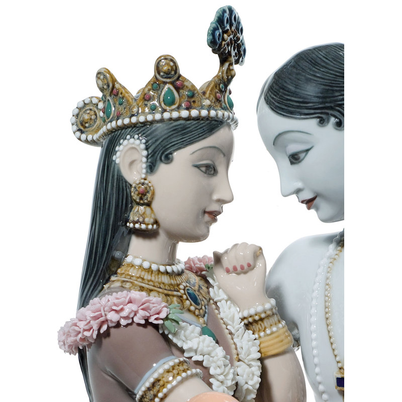 Divine Love Spanish Porcelain Handcrafted Figurine