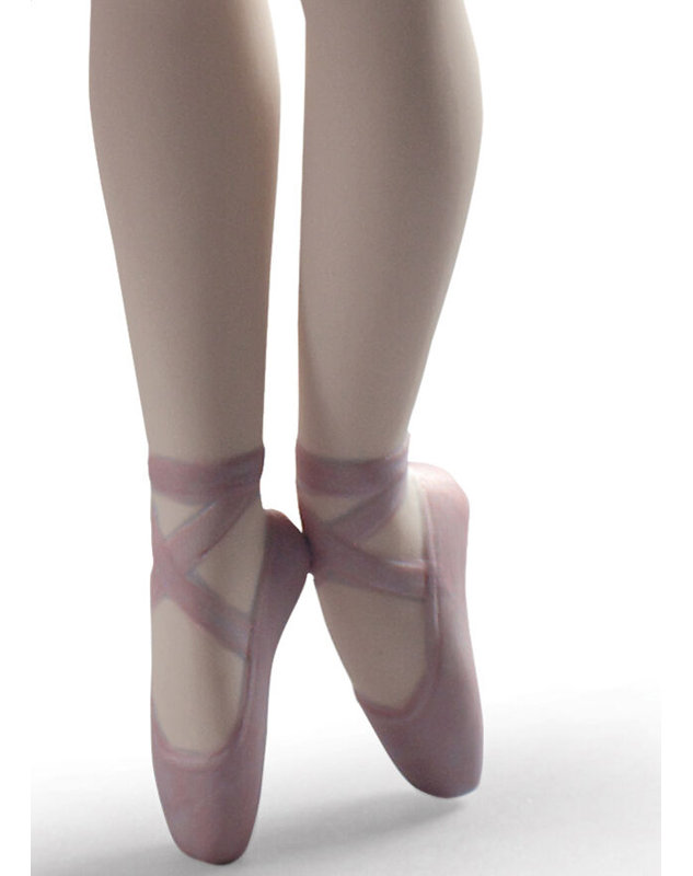 Pastel Pink Crystal Ballet Trio Figurine