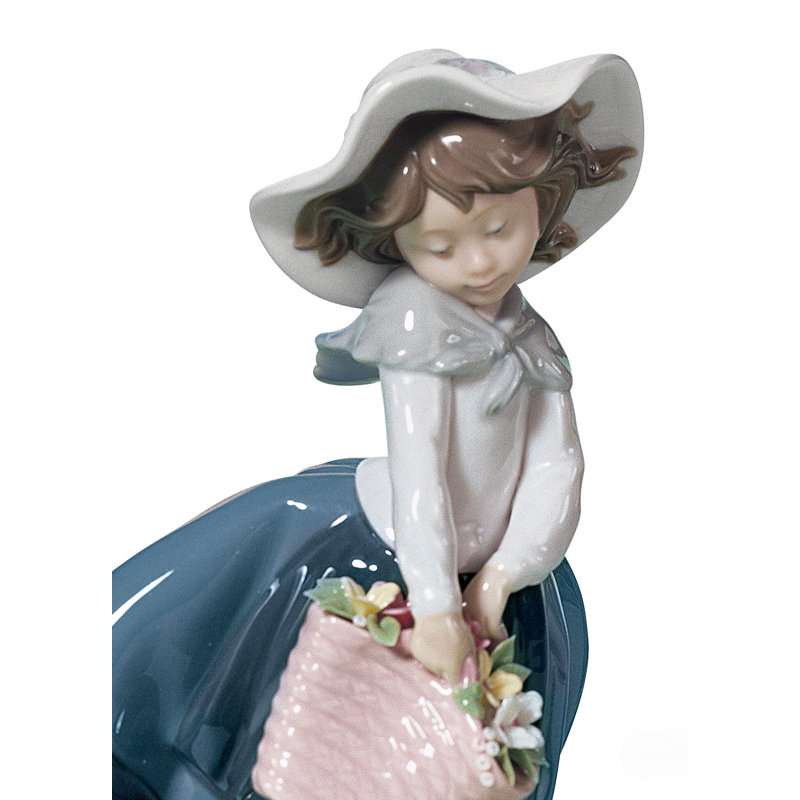 Spring Blossom Heart Porcelain Novelty Figurine