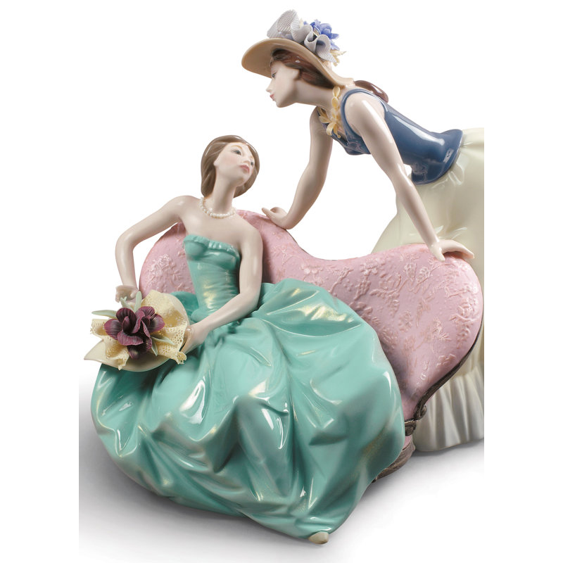 Pastel Porcelain Novelty Figurine for Party Decor